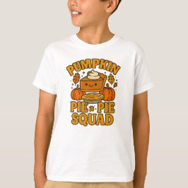 Pumpkin Pie Squad Thanksgiving Kids' Tシャツ