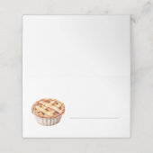 Pumpkin Pie Thanksgiving Fill in  プレイスカード (外部開封)