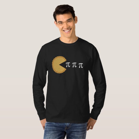 Pumpkin Pie Thanksgiving Pi Day Math Men Women Sci Tシャツ (正面フル)