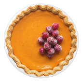 Pumpkin Pie with Sugared Cranberries セラミックノブ (正面)