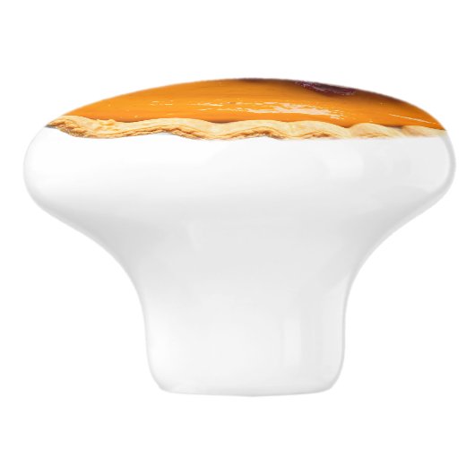 Pumpkin Pie with Sugared Cranberries セラミックノブ (側面)