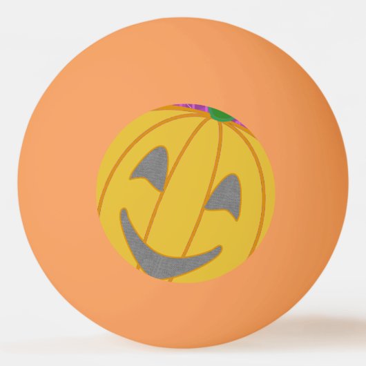Pumpkin Ping Pong Ball 卓球ボール (正面)