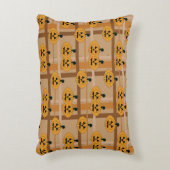 Pumpkin Plaid アクセントクッション (正面(垂直))