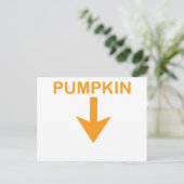 PUMPKIN.png ポストカード (スタンド正面)