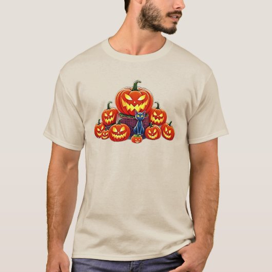 Pumpkin Power: Festive Frights Tシャツ (正面)