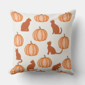 Pumpkin Purrs クッション (正面)