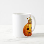 Pumpkin Queen Cute Coffee Mug コーヒーマグカップ (正面右)