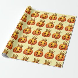 Pumpkin Queen Festive Wrapping Paper ラッピングペーパー