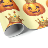 Pumpkin Queen Festive Wrapping Paper ラッピングペーパー (ロールコーナー)