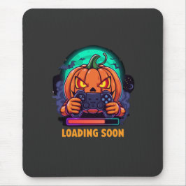 Pumpkin Quest Gamer Loading Design マウスパッド