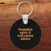 Pumpkin Sce And Real Estate Advice  キーホルダー (正面)