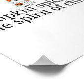 Pumpkin Sce And The Srit Of Christ, Christian Hall ポスター (角)