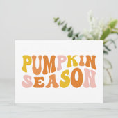 Pumpkin Season カード (スタンド正面)