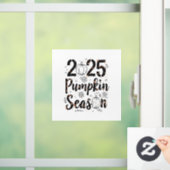 Pumpkin Season 2025 – Cute Autumn Decor ウィンドウサイン (ホーム)