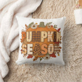 Pumpkin Season – Autumn Flowers & Cozy Coussin クッション (ブランケット)