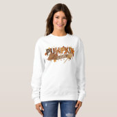 Pumpkin Season Autumn Sweatshirt スウェットシャツ (正面フル)