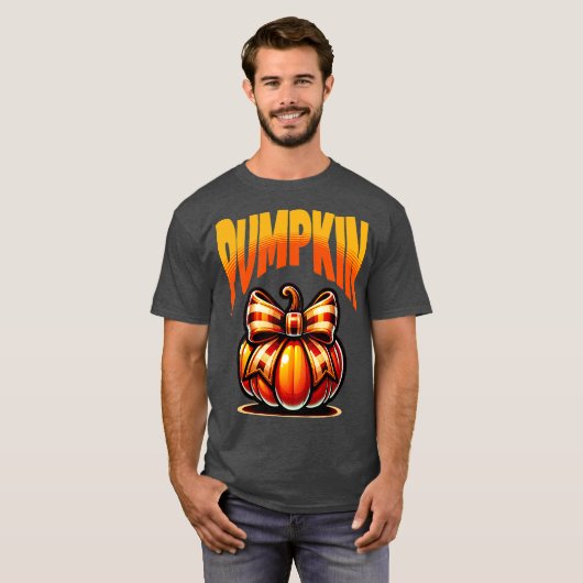 pumpkin season halloween tシャツ (正面フル)
