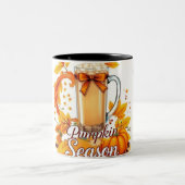 Pumpkin Season Mug ツートーンマグカップ (中央)