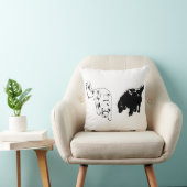 Pumpkin-Shadow Calm — Retriever Duo クッション (椅子)