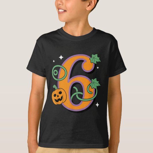 Pumpkin Six Seven 67 Matching 6 Halloween Couple Tシャツ (正面)