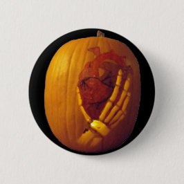 Pumpkin、Skeleton Handハート 缶バッジ