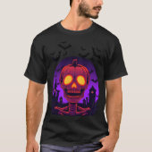 Pumpkin Skull Fusion 🎃💀 Tシャツ (正面)