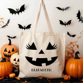 Pumpkin Smile, Halloween Gift トートバッグ