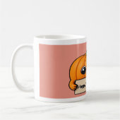 Pumpkin Smiles & Gratitude Sips- Thanksgiving Mug コーヒーマグカップ (左)