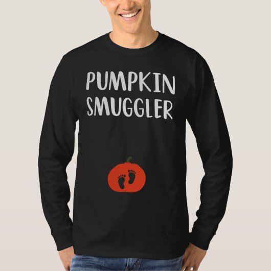 Pumpkin Smuggler  Expecting Parents Pregnancy Reve Tシャツ (正面)