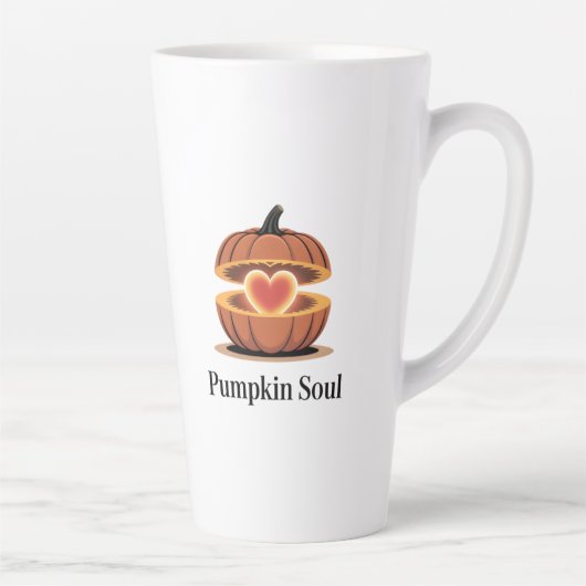 Pumpkin Soul Autumn Coffee Mug カフェラテマグ (右)