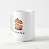 Pumpkin Soul Autumn Coffee Mug コーヒーマグカップ (正面左)