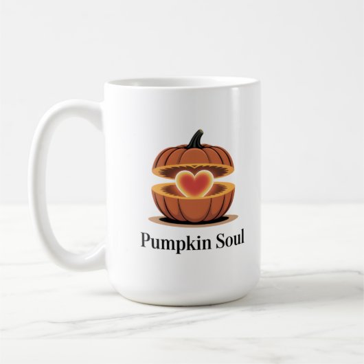 Pumpkin Soul Autumn Coffee Mug コーヒーマグカップ (左)