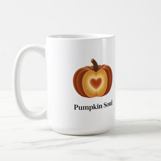 Pumpkin Soul – Autumn Coffee Mug コーヒーマグカップ (左)