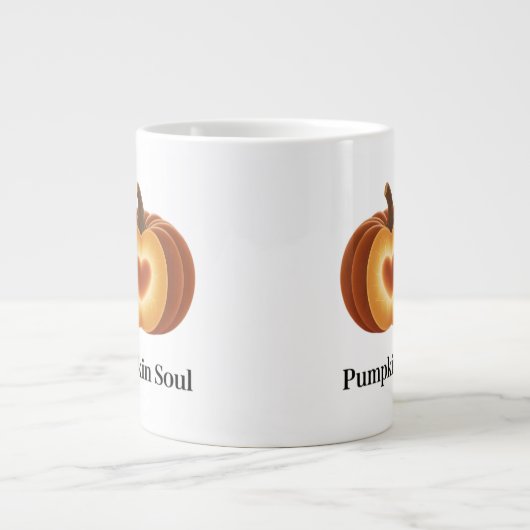 Pumpkin Soul – Autumn Coffee Mug ジャンボコーヒーマグカップ (正面)