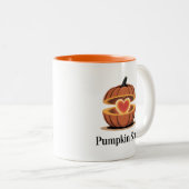 Pumpkin Soul Autumn Coffee Mug ツートーンマグカップ (正面右)