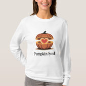Pumpkin Soul Autumn Sweatshirt Tシャツ (正面)