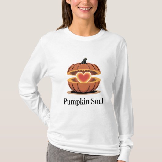Pumpkin Soul Autumn Sweatshirt Tシャツ (正面)