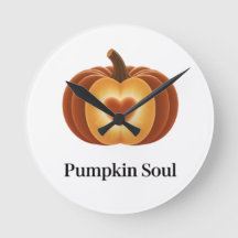 Pumpkin Soul – Cozy Autumn Clock