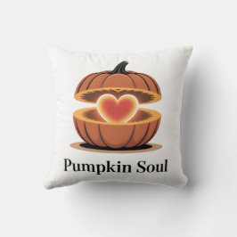 Pumpkin Soul Cozy Fall Pillow クッション
