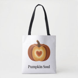 Pumpkin Soul – Cozy Fall Tote Bag トートバッグ
