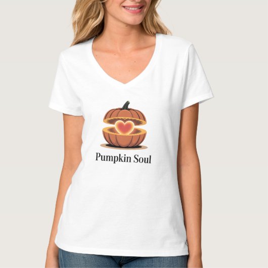 Pumpkin Soul Fall Women's Tee Tシャツ (正面)
