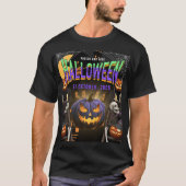 🎃 "Pumpkin Souls: The Manifestation Key" 💀 Tシャツ (正面)