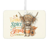 Pumpkin Spice....  カーエアーフレッシュナー (裏面)
