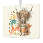 Pumpkin Spice....  カーエアーフレッシュナー (左)
