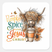 Pumpkin Spice.... スクエアシール (正面)