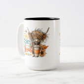 Pumpkin Spice....  ツートーンマグカップ (正面左)