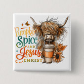 Pumpkin Spice....  缶バッジ (正面)