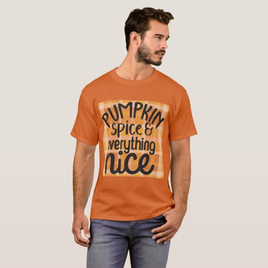 Pumpkin Spice 1 Tシャツ (正面フル)