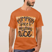Pumpkin Spice 1 Tシャツ (正面)
