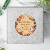 Pumpkin Spice and Everything Nice  ラウンドシール